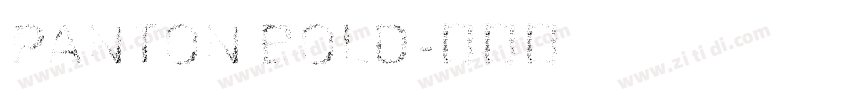 panton bold字体转换